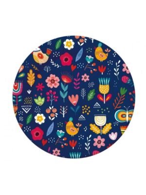 Papírové talíře Letní kolekce - Have fun (tmavé), 18 cm, 6 ks