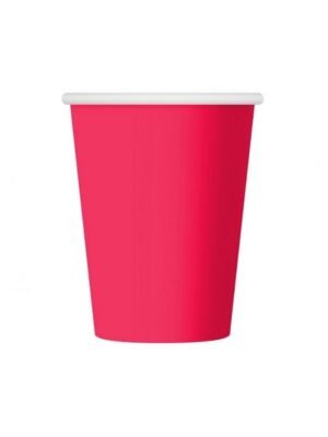 Papírové Kelímky Růžové, 250 ml, 6 ks