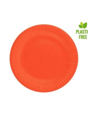 papirove talire cervene