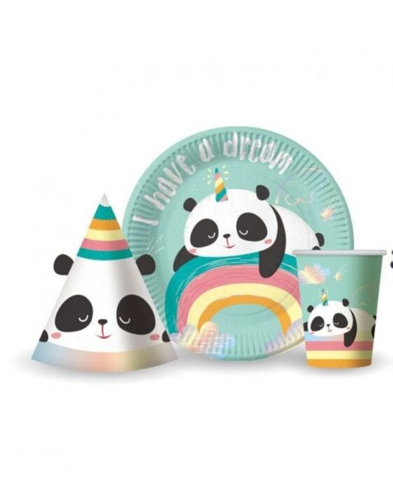 panda party dekorace