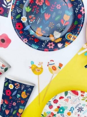 Papírové Kelímky Letní Kolekce - Have Fun (tmavé), 250 ml, 6 ks