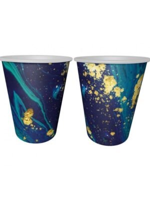 Papírové Kelímky 'Midnight Blue', 240 ml, 6 ks