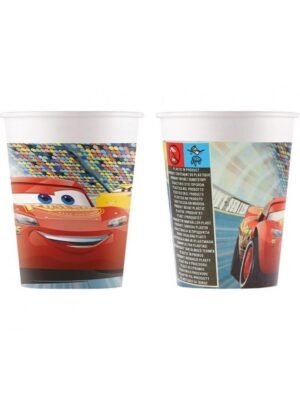Party Kelímky Cars 3, 200 ml, 8 ks