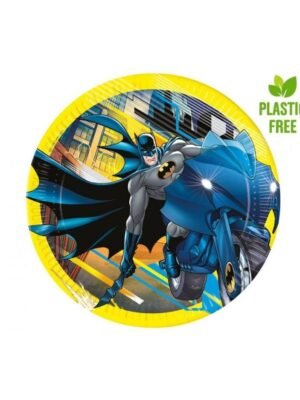 Papírové talíře Batman, 23 cm, 8 ks