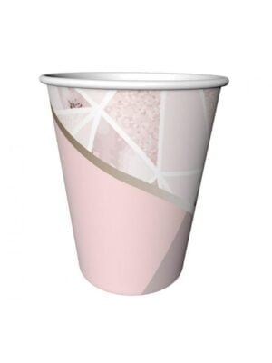 Papírové Kelímky 'Rose Chic', 240 ml, 6 ks
