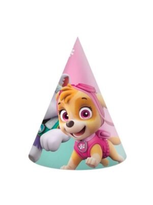 Papírové čepičky Tlapková patrola: Skye & Everest, 6 ks