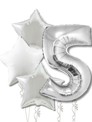 Balonky s Číslice Lesk