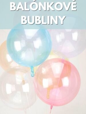 Balónkové bubliny s potiskem