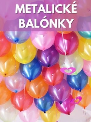 Metalické balónky 28-33 cm