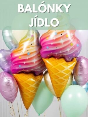 Balónky Jídlo