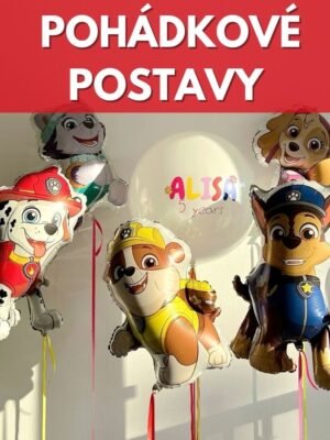 Balónky Pohádkové Postavy