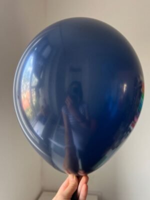 balonek latexovy modry navy