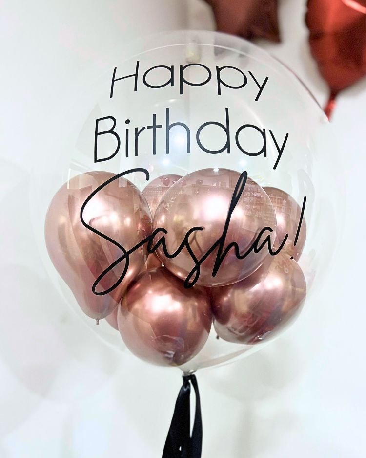 Personalizovaný Balónek Metallic Bloom - Obrázek 2