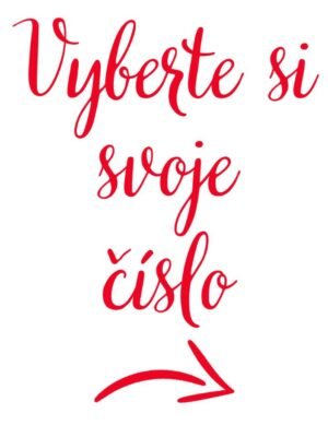 cervene cislice balonky