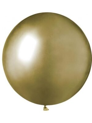 balonek chromovy zlaty 48 cm