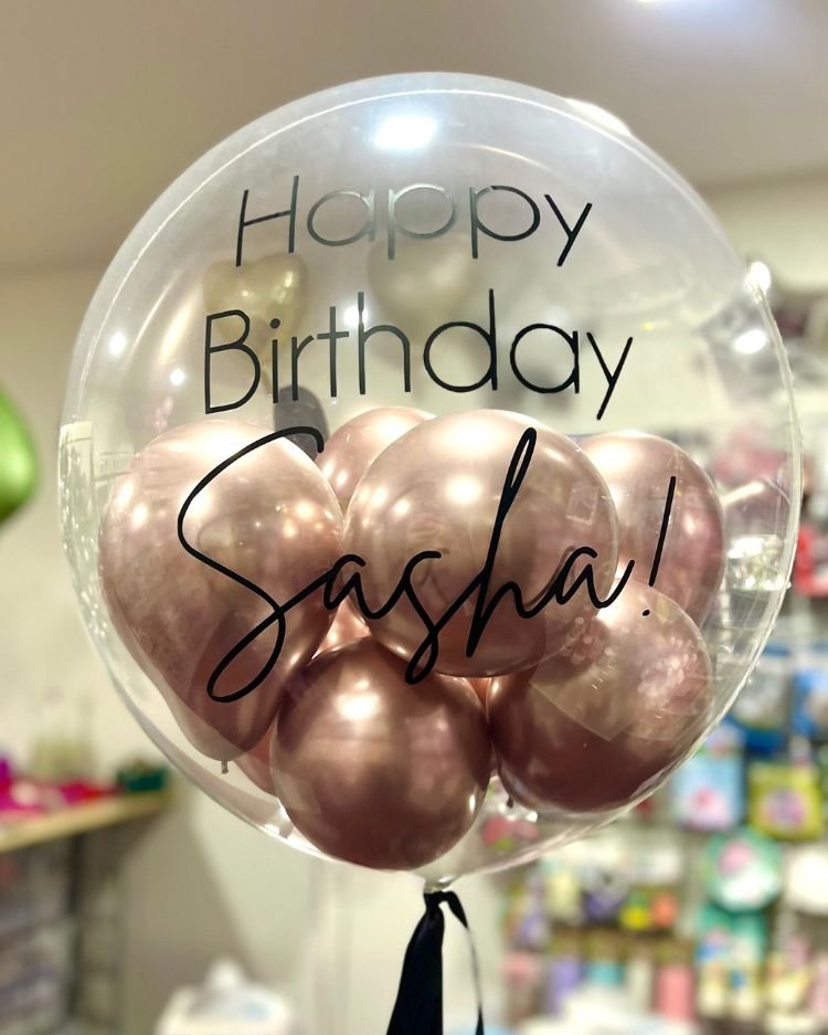 Personalizovaný Balónek Metallic Bloom - Obrázek 3