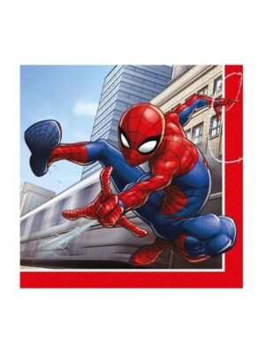 Papírové Ubrousky Spiderman - 20 ks