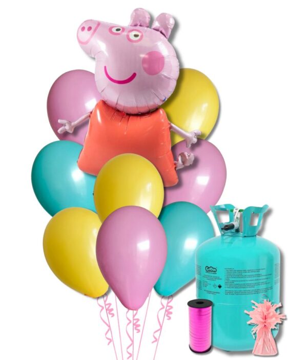 Helium a Balónky - Párty Set Prasátko Peppa