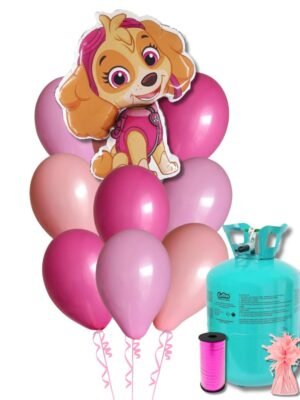 Helium a Balónky - Párty Set Skye Tlapková Patrola