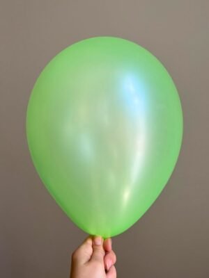 Balónek neonový zelený 027