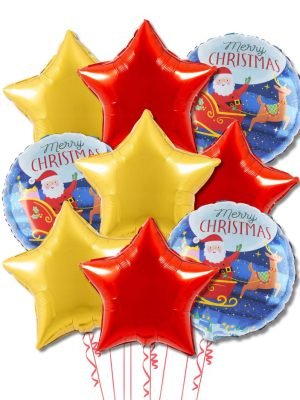 Balónkový set Vánoční Saně