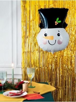 Fóliový balónek Sněhulák 45x61 cm