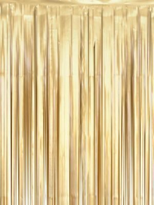 Párty závěs matné zlato – 100x200 cm