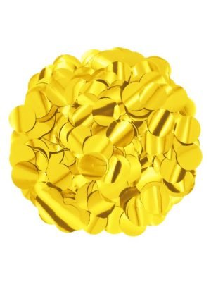 Fóliové konfety zlaté – 15 g