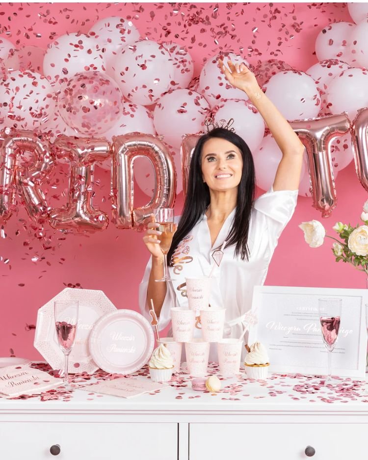 Fóliové konfety růžové zlato – 15 g - Obrázek 3