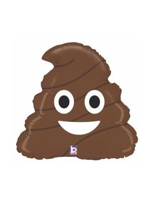 Fóliový balónek Emoji Poo 43 cm