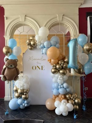 Balónková výzdoba – 1. narozeniny