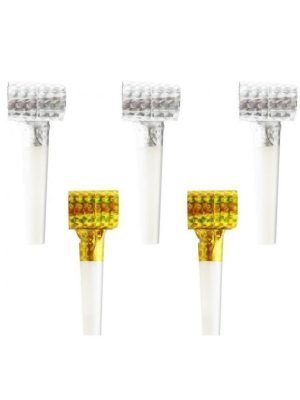 Frkačky Holografické zlato-střibro 5 ks