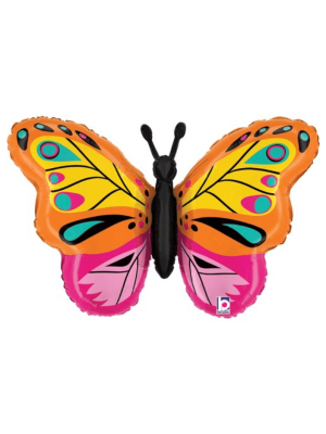 Fóliový balónek Motýl 76x68cm