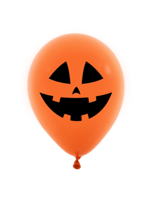 Latexový balonek Halloweenská dýně, 30 cm