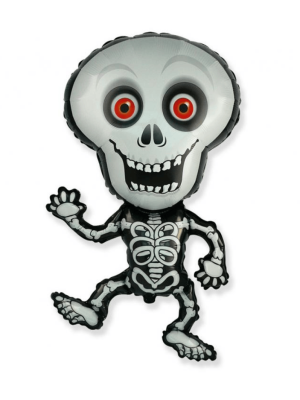 Fóliový balonek na Halloween kostlivec 82 x 54 cm