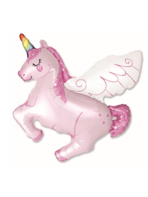 Fóliový Balónek Létající Jednorožec 102 x 88 cm