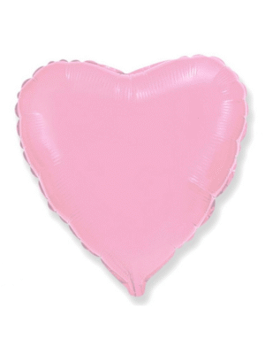 Foliový balonek Velké srdce ružové 75 cm