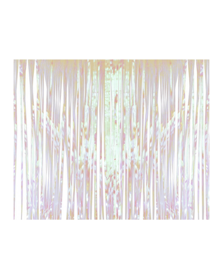 Párty závěs matné perleťová 100x200 cm