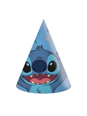 Papírové čepičky Stitch domek 6 ks