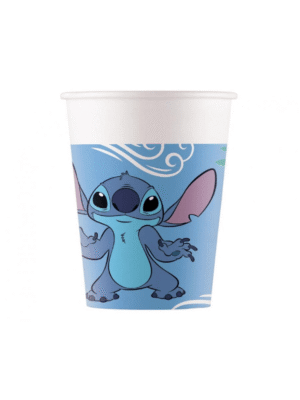 Papírové Kelímky Stitch 200 ml, 8 ks
