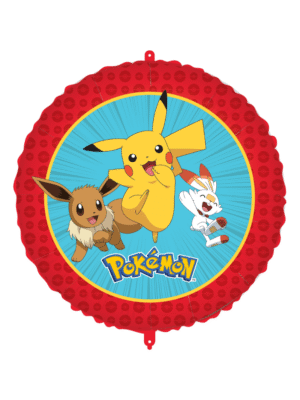 Fóliový balónek kruh Pokemon 46 cm