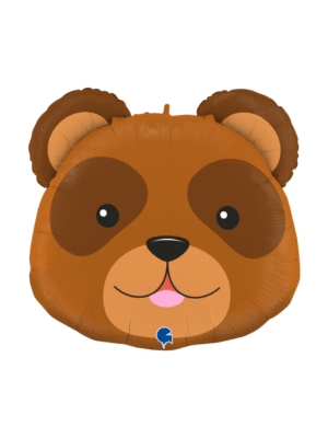 Fóliový balónek hlava Medvěda 56 cm