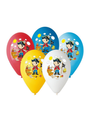 Balonky Piráty Pirates 30 cm - 5 ks