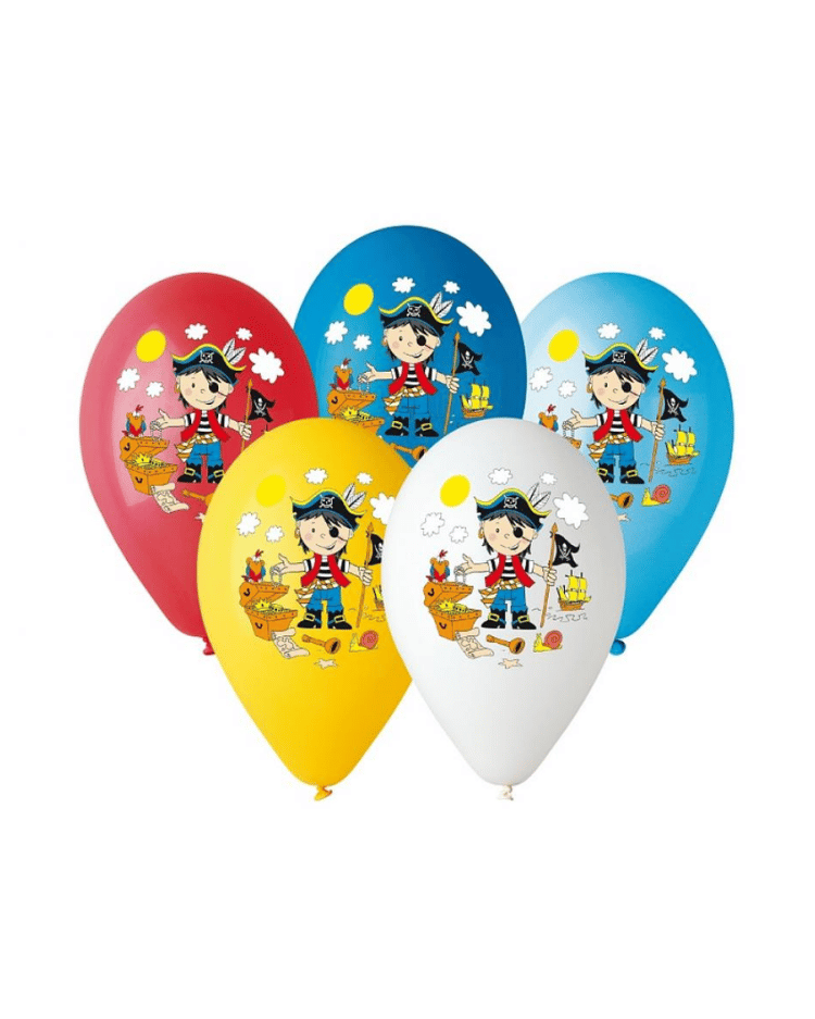 Balonky Piráty Pirates 30 cm - 5 ks