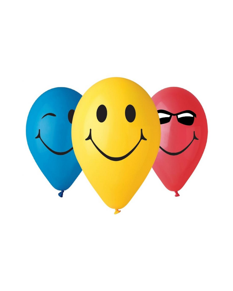 Balonky Smile Úsměv 30 cm - 5 ks