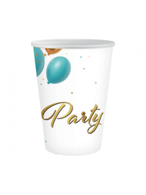 Papírové kelímky Party 6 ks 250 ml