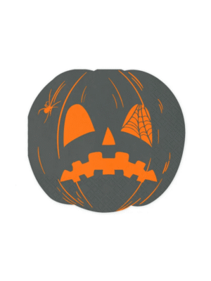 Papírové Ubrousky Scary pumpkins Halloween 30x33 cm