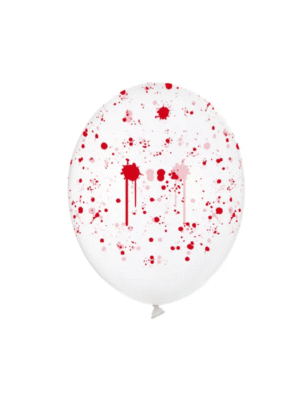 Latexové balonky s krvi na Halloween 30cm